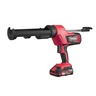 PRAKTIK TOOLS aku pištolj za patrone PTQ163, 18V FLEXPOWER, 4500N, 310 mL, 11 mm/s, SOLO
