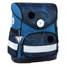 Školska torba, ergonomska, Belmil Compact with Patches Wave Storm