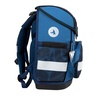 Školska torba, ergonomska, Belmil Compact with Patches Wave Storm