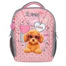 Školska torba, ergonomska, Belmil Sturdy Pink Heart Puppy