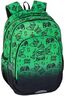 Školski ruksak, anatomski, CoolPack, Prime Pro, Game Over Gradient Green