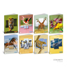 Set bilježnica Animal label, A4 kvadratići, 52 lista, meki uvez, 10 KOM