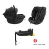 Kinderkraft ENDURA 3u1 Modular System (autosjedalice I-LITE + I-FIX ENDURA + baza ENDURA SAFE FX), Black