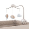 Kinderkraft Putni krevetić LEODY UP, Beige s dodacima