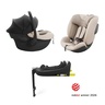 Kinderkraft ENDURA 3u1 Modular System (autosjedalice I-LITE + I-FIX ENDURA + baza ENDURA SAFE FX), Beige