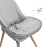 Kinderkraft hranilica Fini UP 3u1, Grey