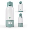 Kinderkraft GAJA prijenosni grijač bočica/termosica s baterijom 500 ml, Green