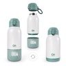 Kinderkraft GAJA prijenosni grijač bočica/termosica s baterijom 500 ml, Green