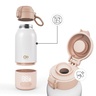 Kinderkraft GAJA prijenosni grijač bočica/termosica s baterijom 500 ml, Beige
