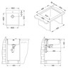 Alveus sudoper PURE 20 QC