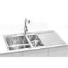 Alveus sudoper PURE 60 QC lijevi