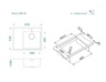 Alveus sudoper ONE 40 L