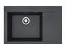 Alveus sudoper PURE-G 70 D Deep Black - A90