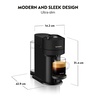 Nespresso aparat za kavu VERTUO NEXT, mat crni