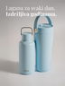 EQUA, boca od nehrđajućeg čelika, Timeless Lido, 600ml
