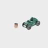 Marioinex Mini Waffle Cars 50 kom, Oldtimer Turquoise