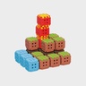 Marioinex Waffle Green blokovi 142 kom