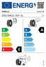 Pirelli 255/30ZR21 PZERO 93Y XL e , Pot.: D, Pri.: A, Buka: 73 dB
