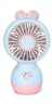Mini ventilator "S ušima", plavo rozi