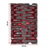 Einhell umetak za E-Case, set odvijača, 17/1