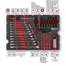 Einhell set alata u E-Case S-F kovčegu, 201-dijelni