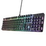 TRUST GXT 871 Zora, mehanička tipkovnica, gaming, crna