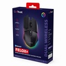 TRUST GXT 122 Felox+, gaming miš, bežični, bijeli