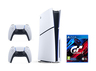PlayStation 5 Slim E chassis + Gran Turismo 7 + dodatni PS5 kontroler
