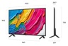 LG 50" QNED AI TV 50QNED80A6A, 4K UHD, webOS Smart TV, AI Processor Gen8, HDR10