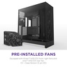 Kućište NZXT H9 Flow 2025, crno