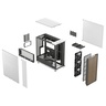 Kućište Fractal North XL Chalk White TG Clear Tint