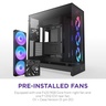 Kućište NZXT H9 Flow RGB 2025, crno