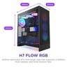 Kućište NZXT H7 Flow RGB 2024, crno