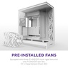 Kućište NZXT H9 Flow 2025, bijelo