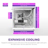 Kućište NZXT H9 Flow 2025, bijelo
