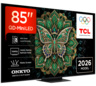 TCL 85" QD-Mini LED TV 85C6K PRO, Premium 4K, Google TV, 144Hz, ONKYO 2.1 audio
