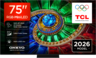 TCL 75" RGB Mini-LED TV 75RM7L, Premium 4K, Google TV, 144Hz, ONKYO 2.1 audio