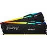 Memorija Kingston 16GB (2x8) DDR5 5600MHz, CL40, FURY Beast RGB, DIMM