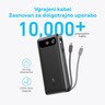 Anker Power Bank 20K 20000mAh, 87W, ugrađeni USB-C kabel, crna