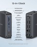 Anker Nano Docking Station 13-u-1, Triple Display, odvojivi 6-u-1 hub, A83C3311