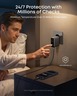 Anker GaN kućni punjač 100W, Smart Display, 2x USB-C + USB-A, crni, B121BG41