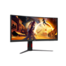 AOC 34" gaming monitor CU34G4CA, WQHD, 180Hz, VA, zakrivljeni