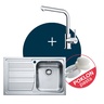Franke Set Logica Line LLX 611 lijevi sudoper + LINA L slavina