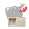 Franke Set Strata STG 614-78 sudoper + NOVARA PLUS slavina, Avena