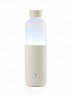 EQUA Glow boca, staklena boca + silikonska navlaka, senzor, 750ml, Off White