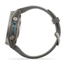 Garmin fēnix 9, 43 mm AMOLED Titanium Pebble Gray, 010-04761-11, pametni sat