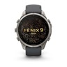 Garmin fēnix 9 Pro, 47 mm AMOLED Titanium Graphite/Black, 010-04336-26, pametni sat