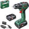 BOSCH Universal akumulatorska bušilica-izvijač UniversalDrill 18V-60, 1x2,0 Ah, AL 18V-20, kofer