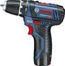 BOSCH Professional akumulatorska bušilica-izvijač GSR 12V-15, 2x2,0 Ah, 10-dijelni set, kofer