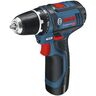 BOSCH Professional akumulatorska bušilica-izvijač GSR 12V-15, 2x2,0 Ah, 25-dijelni set, torba